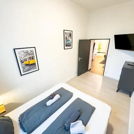 شقة Apartment Everest Moderne City Wohnung Im Herzen Von Neuss